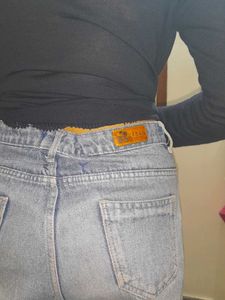 Classic Light Wash Denim Jeans