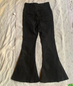 y2k black bootcut jeans