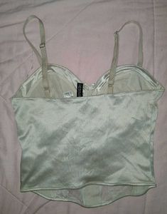 Satin Lace Corset To