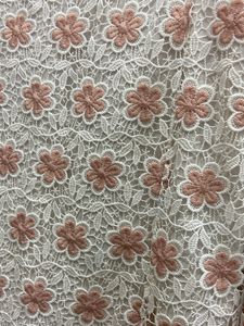 Chikankari White And Peach Kurti