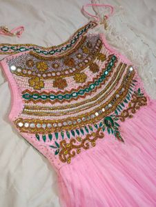 Pink Embellished Dress