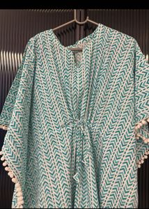 Bohemian Print Kaftan Tunic
