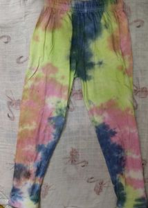Tie-Dye "Good Night" Graphic Top