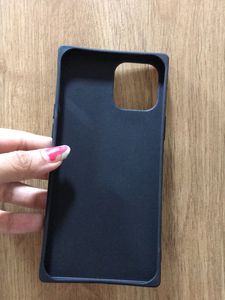 IPhone12ProMax Marble Look Semi Soft Phone Cover Case