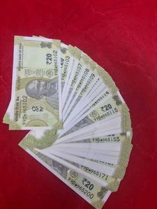 rare 20 rs 99 star notes serial number