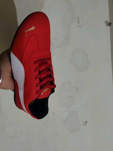 Red Puma Sneakers