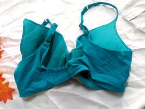 Turquoise Comfort Bra