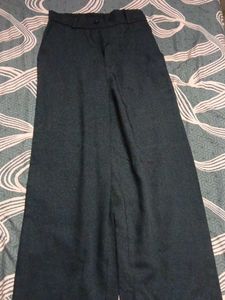 Dark Wash Wide Leg Trousers