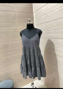 H&amp;M Tiered Mini Dress