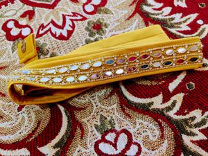 Elegant Yellow Saree