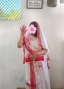 red rajasthani darbari rajputi suit