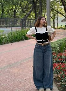 Chic Two-Piece Look Top