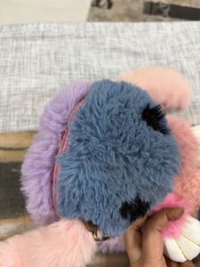 Cute Bunny Plush Clutch Bag
