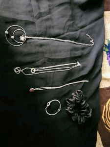 Layered Necklace &amp; Bracelet Set