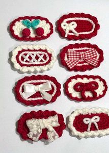Cute Crochet Hair Clips