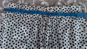 H&amp;M - High-Rise Shorts – Blueberry Dot Pri