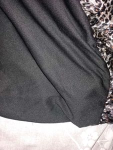 :Leopard Print Strapless Tube Top