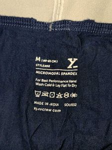 Men's Boxer Briefs - Navy &amp; Red