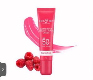 Dot & Key Ceramide Lip Balm - Plush Pink