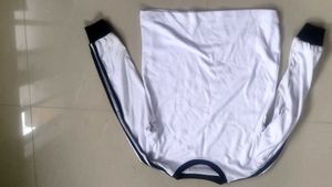 Classic White Long Sleeve Top