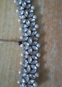 Stunning Kundan &amp; Pearl Necklace Set