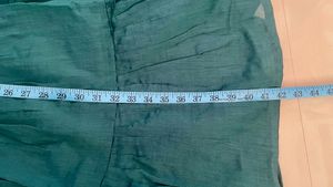Teal Tiered Skirt &amp; Tie-Dye Crop Top