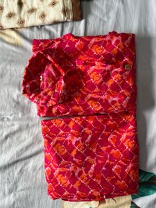 Vibrant Pink Ethnic Kurta Set