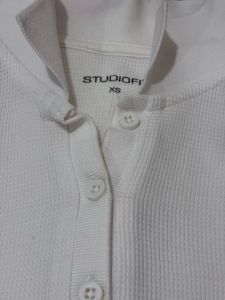 Westside | Studiofit | Classic White Polo