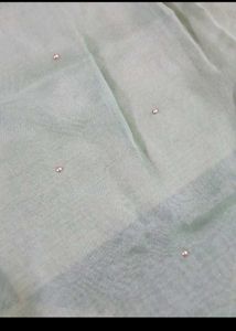 unstitched Elegant Embroidered Kurta Set