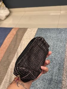 ORIGINAL MAC - Sparkly Gold &amp; Black Pouch