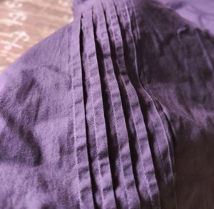 Brinjal Color Formal Women Shirt And Roadster Chec