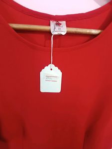 Athena Red Sheath Dress (Women's)