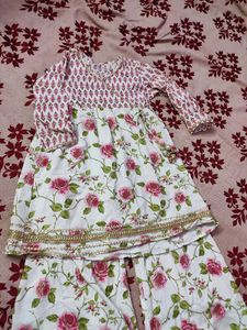 Floral Printed Kurta Set with Dupatta