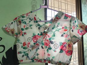 Women Partywear Crop Top. Brand Shein🦋| Bust :31,32,33,34|