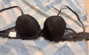 Elegant Black Lace Bra