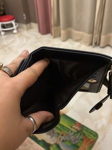 Forever Glorious Black Woven Wallet