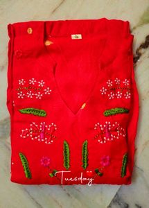 ♥️ 🍒 Embroidery Gown