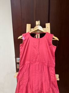 Brand New Hand Embroidered  Peach Gown