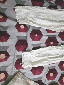 2 Cream Casual Pants