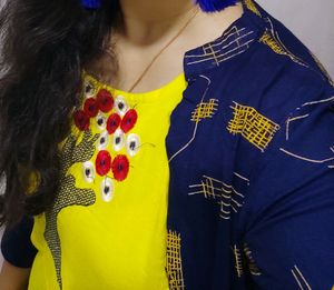 Long Kurti With Jacket