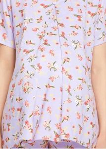 clovia Floral Maternity Pajama Set