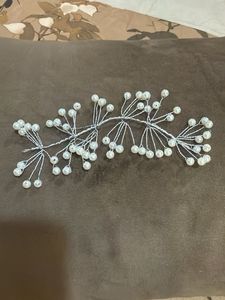 Pearl &amp; Wire Hair Vine Accessory