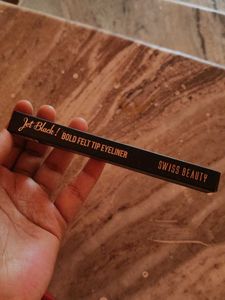 Swiss Beauty Jet Black Felt Tip Eyeliner