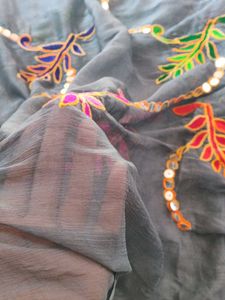 Rajasthani style dupatta heavy embroidery 🎀🪡🧵