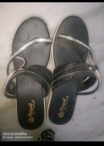 unused Sparkling Black Block Heels