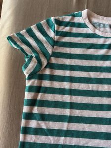 Striped Crop T-Shirt