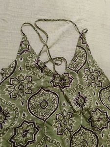 Bohemian Print Halter Top