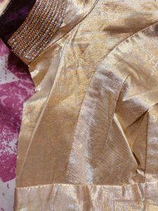 Gold Sari Blouse