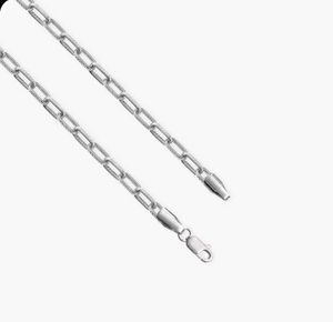 silver orion cable chain for men