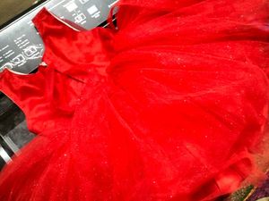Sparkling Red Party Dress